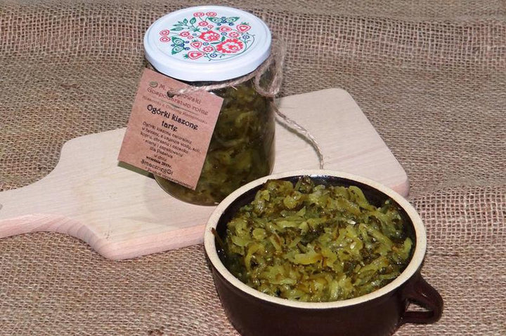 Ogórki kiszone tarte 500g