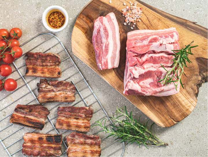 Boczek surowy wieprzowy EKO Wasąg ok.800 g