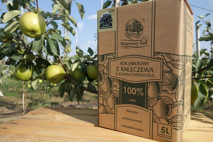 Sok jabłkowy z czarną porzeczką 5 l