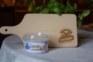 Serek z Wartkowic z czosnkiem 200g