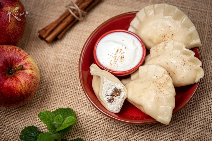 Pierogi z serem, rodzynkami i cynamonem 400 g