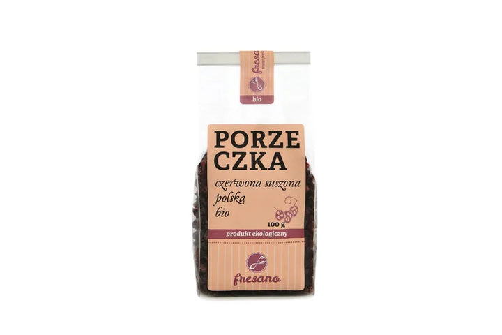 Porzeczka czerwona suszona polska BIO 100 g
