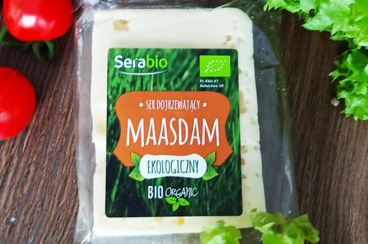 Ser Ekologiczny MAASDAM kawałek 200 g