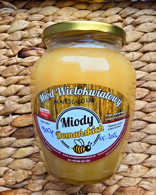 Miód Wielokwiatowy Mniszkowy 900g