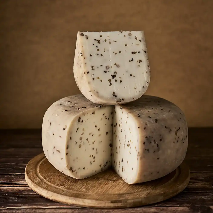 Ser kozi dojrzewający z orzechami- 200g