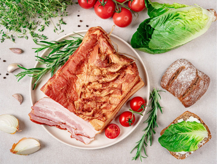 Boczek wędzony EKO Wasąg ok. 1 kg