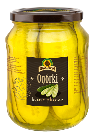Ogórki kanapkowe 720 ml