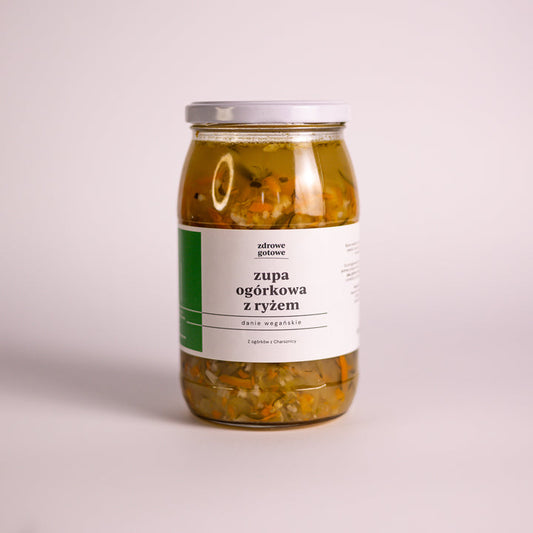 Zupa ogórkowa z ryżem 900 ml