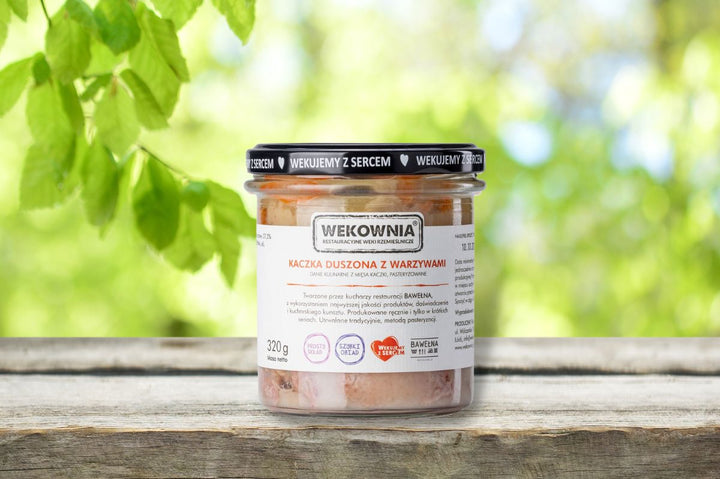 Kaczka duszona z warzywami 320 g