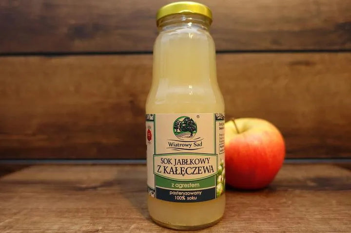 Sok jabłkowy z agrestem 300ml