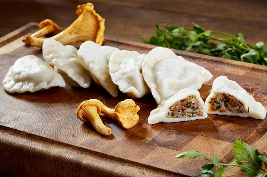 PIEROGI Z KURKAMI 500g