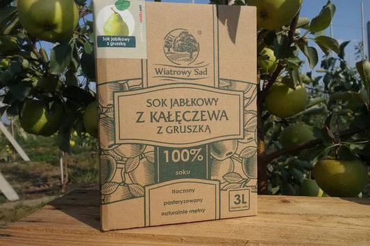 Sok jabłkowy z gruszką 3 l