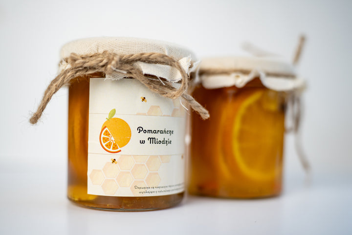 Pomarańcze w Miodzie 350ml