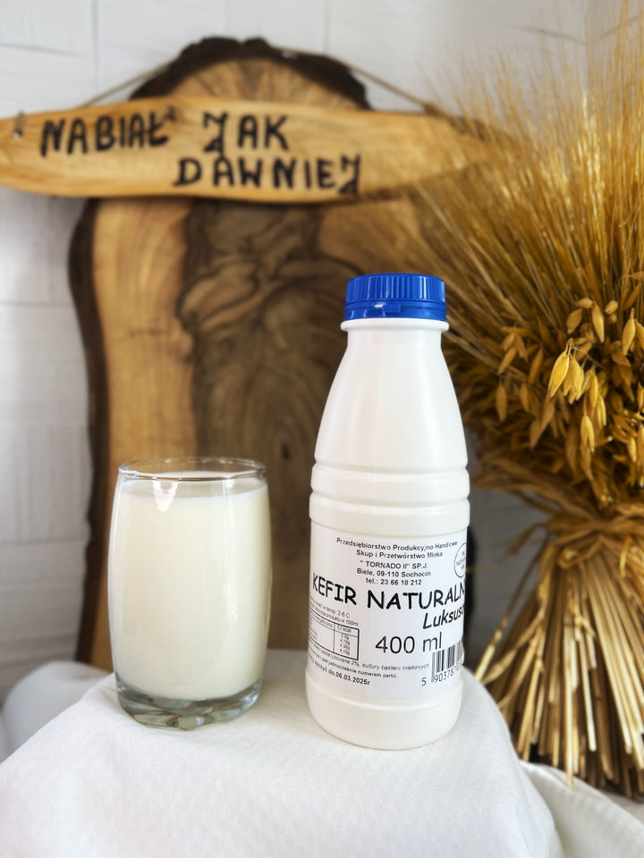 Kefir naturalny luksusowy 400 ml