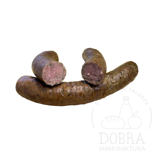 Kiełbasa z Kaczki Pastwiskowej EKO 350 g