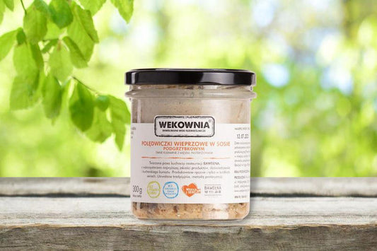 Polędwiczki wieprzowe w sosie podgrzybkowym 300 g