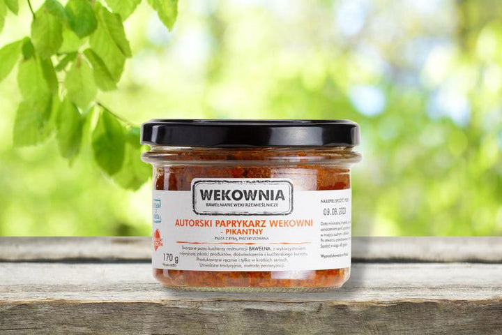 Autorski paprykarz Wekowni - pikantny 170 g