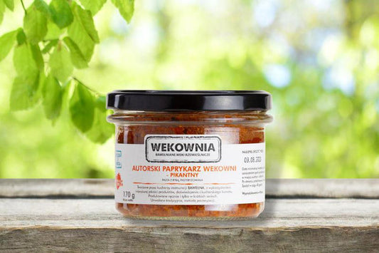 Autorski paprykarz Wekowni - pikantny 170 g
