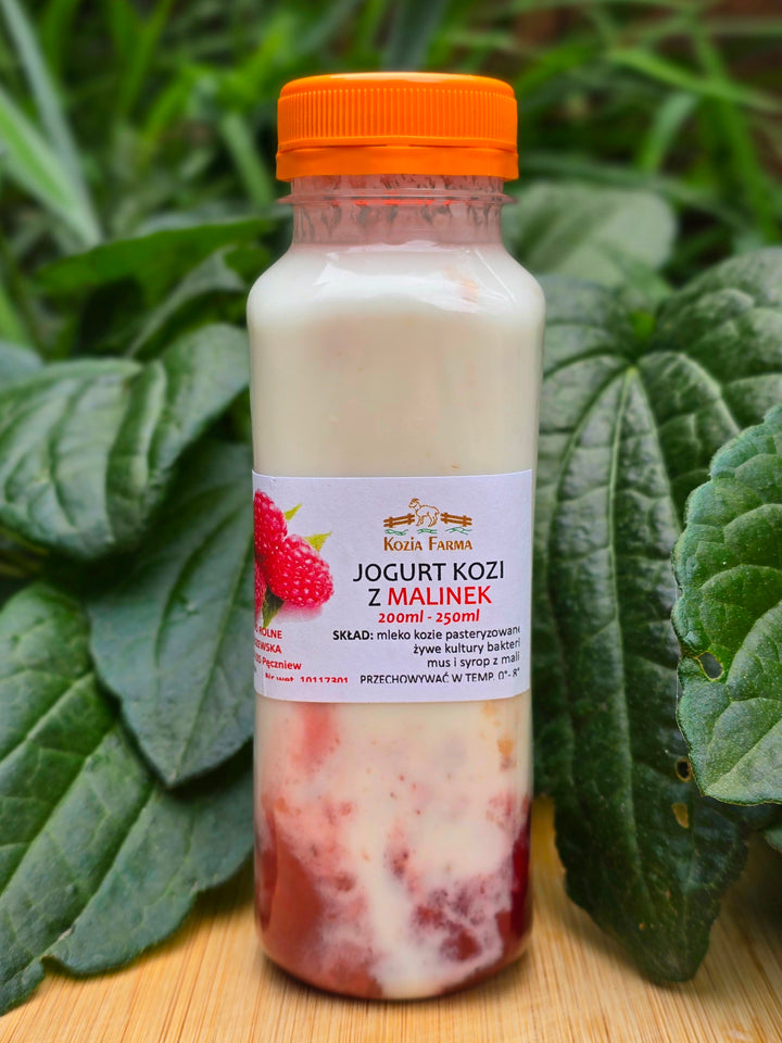 Jogurt kozi z malina 250 ml