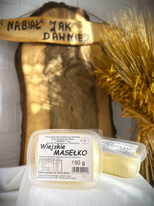 Masło wiejskie 82% 150 g