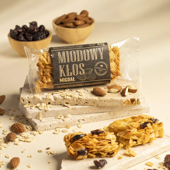Miodowy kłos z migdałami 45g