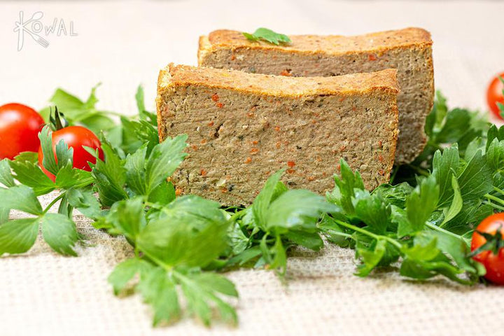 Pasztet domowy z indyka z lubczykiem 450 g