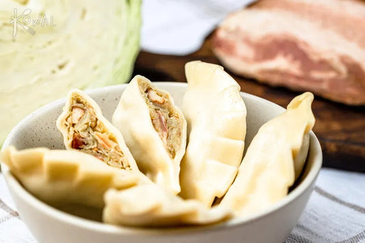 Pierogi z kapustą słodką i boczkiem 400 g