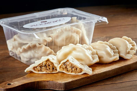 PIEROGI Z KAPUSTĄ I GRZYBAMI LEŚNYMI 500g