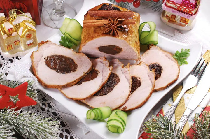 Schab pieczony z morelą 250 g