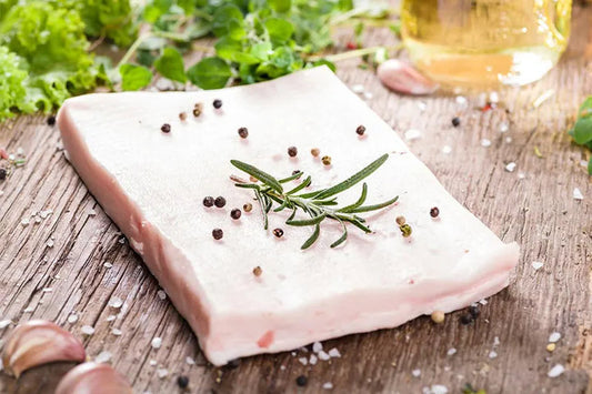 Słonina wieprzowa cienka bez skóry 500 g