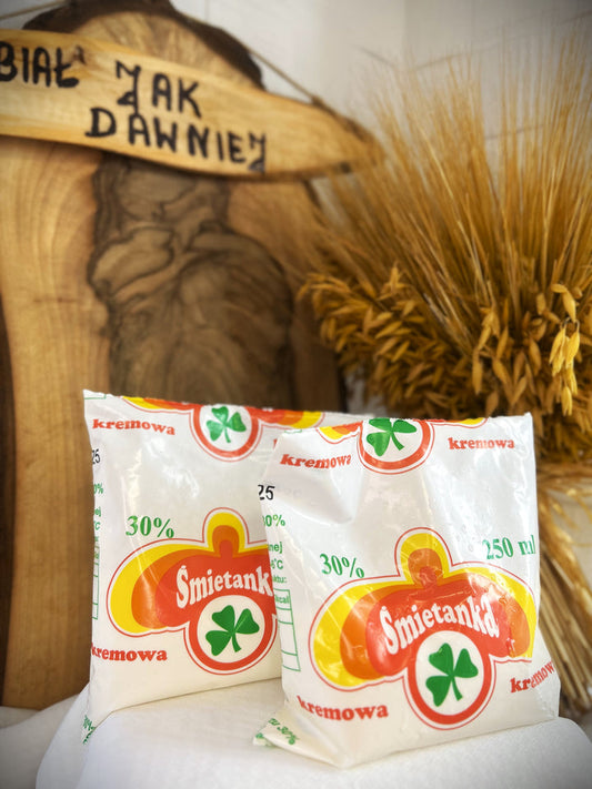 Śmietana 30 % - 250 ml